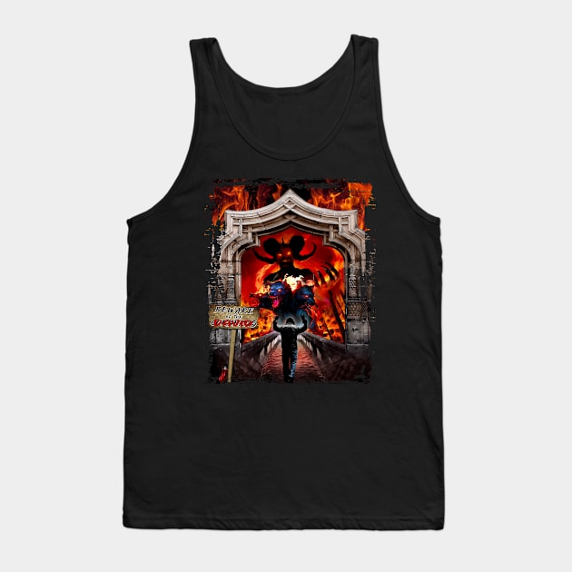 beware of the David. Tank Top by PseudoSaints